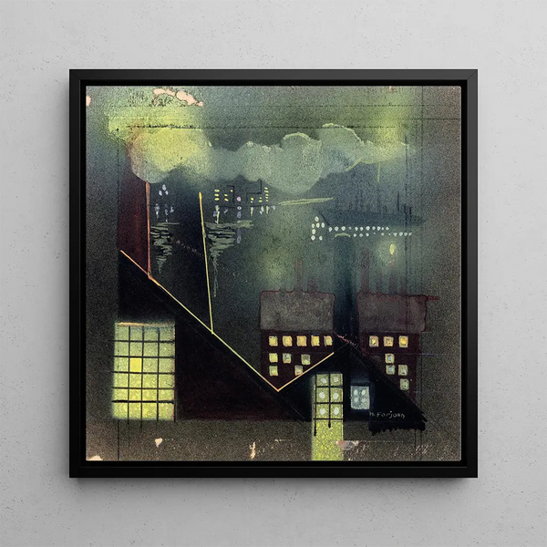 Industrie la nuit - Horatio C Forjohn
