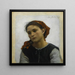 Innocente - Jules Breton — kehystetty taideteos seinällä
