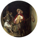 Sisämaalaus sotilaiden kanssa - Willem Cornelisz Duyster — esillä sisätilassa