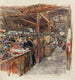 Sisämaalaus Marché des Enfants Rouges 3. arrondissement - Frédéric Houbron — näkymä teoksesta