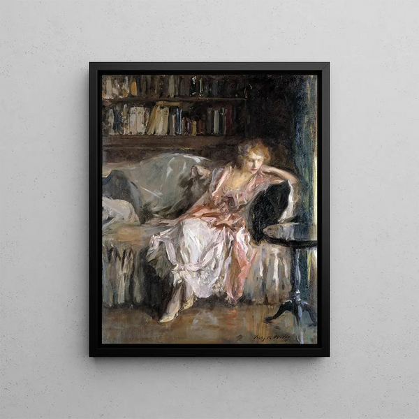 Irving Ramsay Wiles - Her Leisure Hour.webp