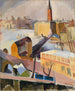 Riddarholmenin kirkosta - Isaac Grünewald — näkymä teoksesta