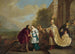Faraon Maalaus Sarahin alttarilla Abrahamille - Isaac Isaacsz — näkymä teoksesta