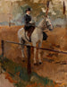 Amazone à Rotten Row Hyde Park Londres - Isaac Israëls — näkymä teoksesta
