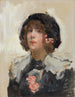 Portrait d'une femme - Isaac Israëls — näkymä teoksesta