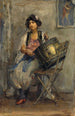 Naisrumpali - Isaac Israëls — näkymä teoksesta