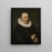 Portrait of a mayor - Isaac Jacobsz van Hooren — kehystetty taideteos seinällä