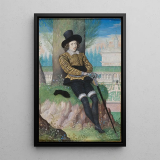 Isaac Oliver - Young Man Seated under a Tree.webp