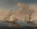 Bateaux dans l'estuaire de la Tamise près de Sheerness - Isaac Sailmaker — näkymä teoksesta