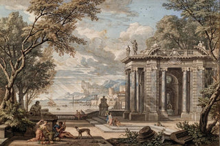 Isaac de Moucheron - Arcadisch landschap.webp