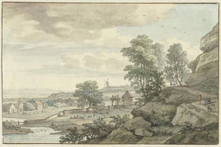 Isaac de Moucheron - Gezicht in de omgeving van Bentheim.webp
