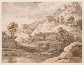 Vue près d'Orléans - Isaac de Moucheron — näkymä teoksesta