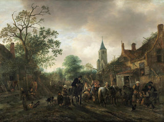 Isaac van Ostade - The Halt at the Inn.webp
