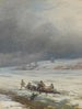 Ulosajo hevosen ja kärryn kanssa jäältä - Ivan Konstantinovich Aivazovsky — näkymä teoksesta