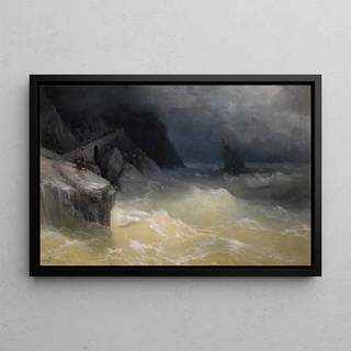Ivan Konstantinovich Aivazovsky - Shipwreck off the Black Sea Coast.webp