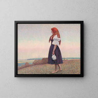 Ivan abota - A girl with a jug.webp