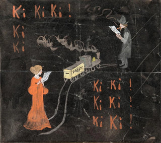Ki Ki Ki - Ivar Arosenius — näkymä teoksesta