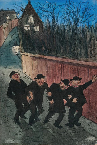 Ivar Arosenius - Night Walkers.webp