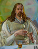 Jeesus ja Emmaus - Jacek Malczewski — näkymä teoksesta