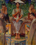 Hommage à l'art et à la muse - Jacek Malczewski — näkymä teoksesta