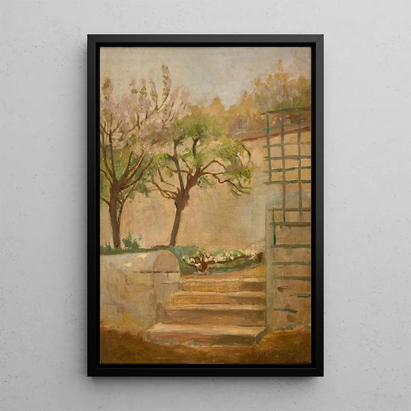 Jacek Malczewski - Landscape with Small Stairs.webp