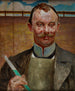 Portrait d'Alfred Stepek - Jacek Malczewski — näkymä teoksesta