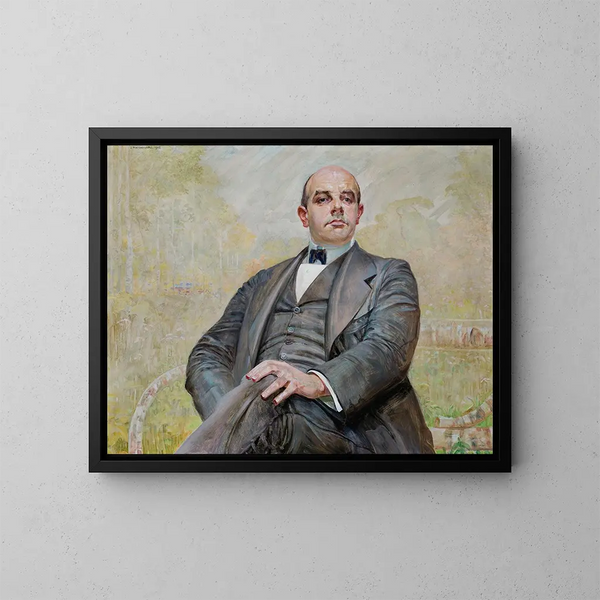 Edward Maurizio - Jacek Malczewski — kehystetty taideteos seinällä