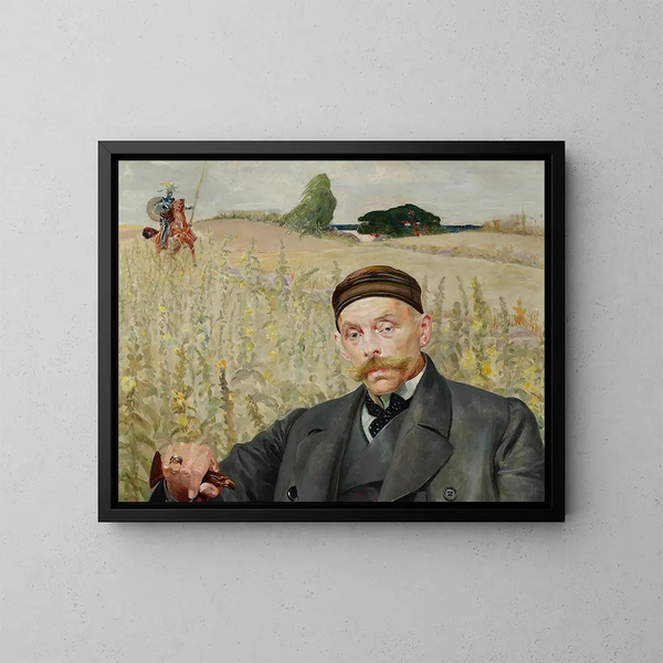 Wacław Karczewski - Jacek Malczewski — kehystetty taideteos seinällä
