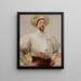 Autoportrait en tenue blanche - Jacek Malczewski — kehystetty taideteos seinällä