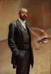 Omakuva paletin kanssa - Jacek Malczewski — näkymä teoksesta