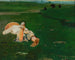 Fille de berger dans un pré - Jacek Malczewski — näkymä teoksesta