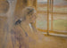 Esquisse d'une femme à la fenêtre - Jacek Malczewski — näkymä teoksesta