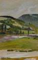 Rozdin keväinen maisema - Jacek Malczewski — näkymä teoksesta