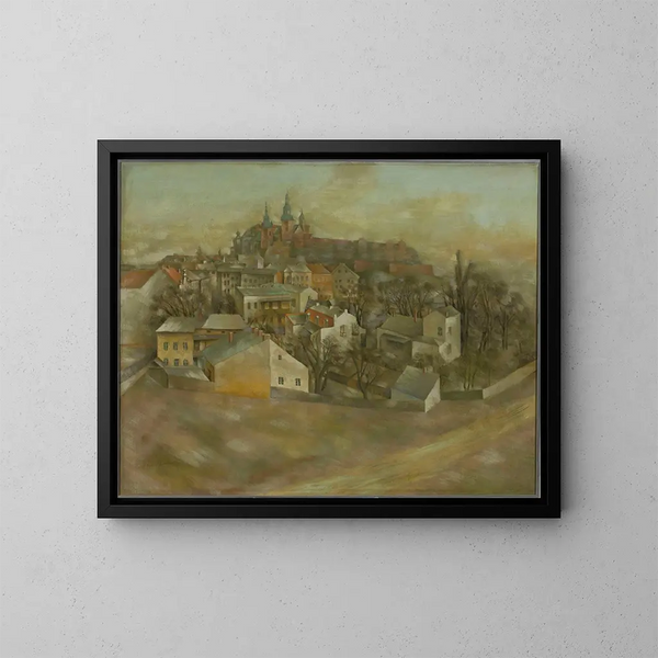 Wawel - Jacek Mierzejewski — kehystetty taideteos seinällä