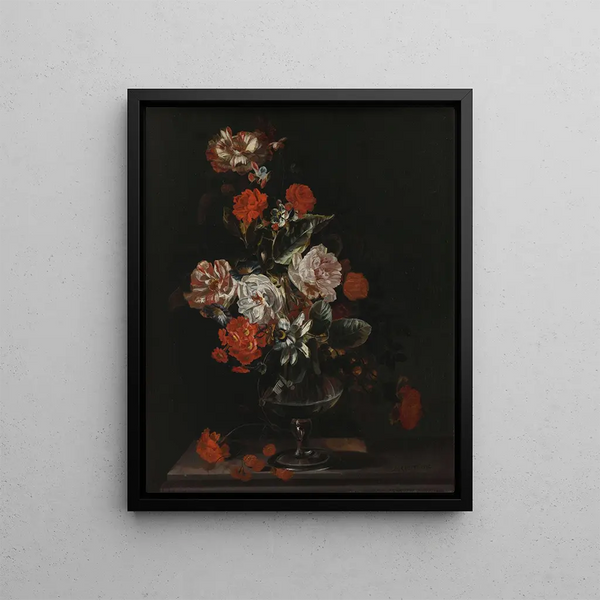 Jacob Campo Weyerman - Still Life with Flowers.webp