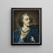 Portrait de Louis XV - Jacob Christoph Le Blon — kehystetty taideteos seinällä
