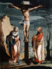 Le Christ en croix entre la Vierge et saint Jean - Atelier de Jacob Clauser — näkymä teoksesta