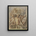 Enthousiasme de l'enfance - Jacob Jordaens — kehystetty taideteos seinällä