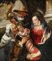 Sainte Famille avec sainte Anne - Jacob Jordaens — näkymä teoksesta