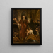 Saint Ivo de Bretagne - Jacob Jordaens — kehystetty taideteos seinällä