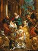 L'Adoration des Mages - Jacob Jordaens — näkymä teoksesta