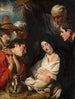 L'Adoration des bergers - Jacob Jordaens — näkymä teoksesta
