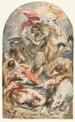 La Conversion de Saul avec cavalier et bannière - Jacob Jordaens — näkymä teoksesta