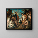 Le concours musical entre Apollon et Pan - Jacob Jordaens — kehystetty taideteos seinällä