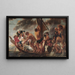 Jacob Jordaens — kehystetty taideteos seinällä