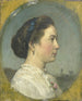 Catharina Hendrika Hornin, taiteilijan vaimo - Jacob Maris — näkymä teoksesta