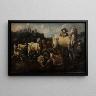 Jacob Roo - Shepherd with Animals.webp