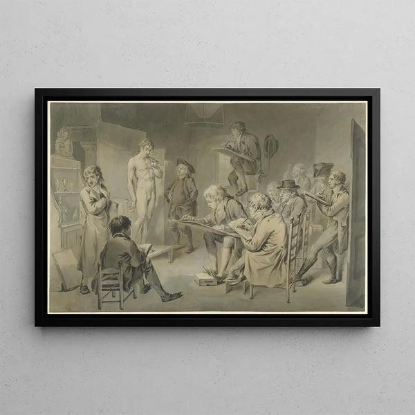 Jacob Smies - Tekenles op een academie.webp