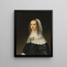 Portrait d'une dame - Jacob Willemsz. Delff le Jeune — kehystetty taideteos seinällä