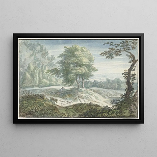 Jacob van Liender - Landschap met schapen.webp